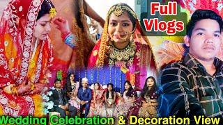 Full Marriage Vlog ! Awesome Vishwkarma decoration parsabad ! #Marriage_Vlog ! Indra Vlogs