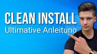 Windows 10 Clean Install Deutsch: So installierst du Windows neu!