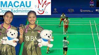 Miantoro/Setianingrum (INA) VS Huang/Hsieh (TPE) | Round Of 32 Badminton Macau Open 2024