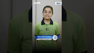 Meet Mane Neha Kuldeep | AIR-1 in NEET-UG 2024 | ALLEN