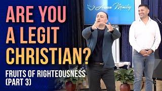 ️ Are You A Legit Christian? - Fruits of Righteousness (Part 3) - Be A Volunteer