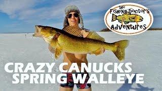 Crazy Canucks Ice Fishing Monster Spring Walleye