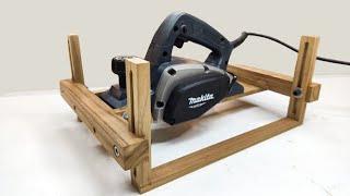This device will raise the level of your hand planer by 10X || Woodworking Tools
