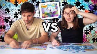 I raced Alejandro at the Postcard from Paris puzzle 