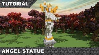 Minecraft Angel Statue Tutorial & Download