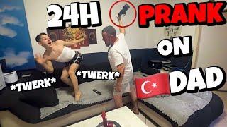 24H TÜRKISCHEN VATER NERVEN(Racheprank) *er tickt komplett aus*..