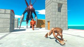 Run Away from Gigan - Animal Revolt Battle Simulator