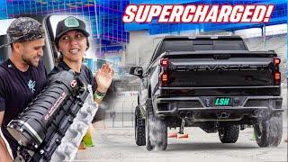 MY WIFE RACED HER SUPERCHARGED SILVERADO 12 HOURS AFTER FINISHING IT