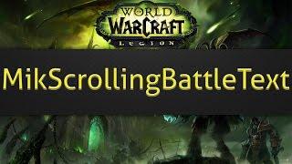 MikScrollingBattleText (wow combat addon)