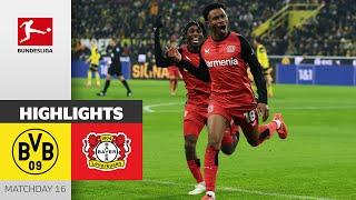 Goal After 26 Seconds! | Borussia Dortmund - Bayer 04 Leverkusen | Highlights | MD 16 – BuLi 24/25