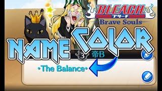 How to Change NAME COLOR in Bleach Brave Souls (2022)  Bigger, Colored, Colorful Names in BBS! Tips