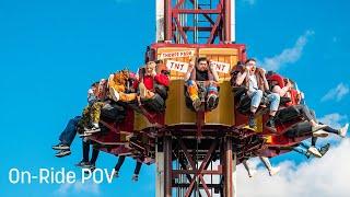 Detonator at Thorpe Park - POV - 4K - 2023