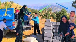 Nomadic Life: Zari Gul meets Saifullah and brings building materials to build a house.