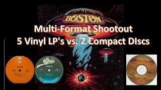 Vinyl & CD Showdown Revealed - Boston Self-Titled LP #vinylcommunity #recordcollection #digitalaudio