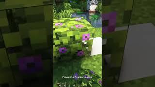 Minecraft 1.19 - HEDGE WALL Build!!