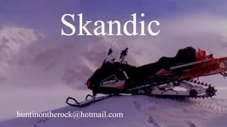 Skandic 550 hauling firewood