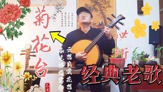 中阮独奏周杰伦经典老歌《菊花台》，菊花台满地伤，Jay Zhou songs is JuHuaTai music