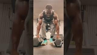 Fitness motivation 70lbs dumbbell 60lbs vest #bigarms #tips #diet #viral