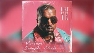 FREE KANYE WEST SAMPLE PACK - "Just YE" (Vintage, Soul, Flipped)