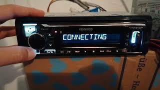 Kenwood KMM BT304 dsp işlemcili prof teyp