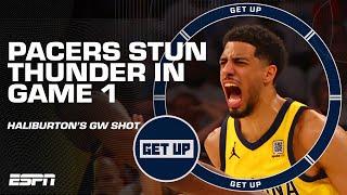 Breaking down Haliburton's game-winning shot  + What does Game 1 win mean for the Pacers? | Get Up