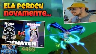 Analisando o Revanche da Fer999 contra o Nova! - Bloxfruits