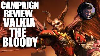 Valkia the Bloody Immortal Empires Campaign Review