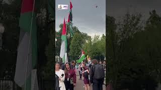 হোয়াইট হাউজের সামনে যুদ্ধবিরোধী বিক্ষোভ | Jago News