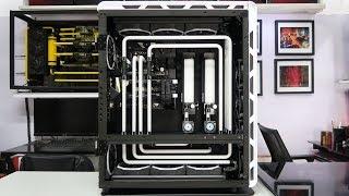 Custom Pc Build #60 "Black Frost" Phanteks Enthoo Elite Watercooled Gaming Pc.