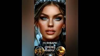 Гороскоп на 15 января #гороскопнакаждыйдень #знакизодиака #звезды