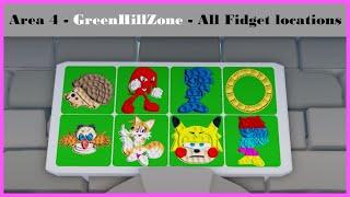 GreenHillZone - Area 4 - Finding all 8 Fidgets - Epic Fidget Hunt 2 [Pop It] [Roblox]