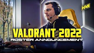 NAVI Valorant 2022 Roster Announcement