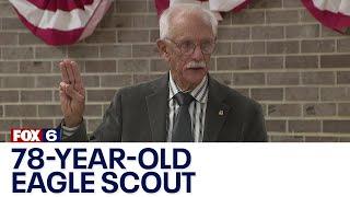 78-year-old Wisconsin Eagle Scout receives honor | FOX6 News Milwaukee