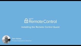 Netop Remote Control Portal -  Installing the Guest