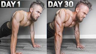 100 Push Ups a Day Challenge (RESULTS in 30 Days)