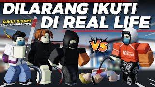 TAWURAN ALA ANAK STM Ni BOZZ‼️ Sini Gelud Kita  Tawuran Online Roblox Indonesia