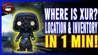 Destiny 2: Where Is Xur | Xur In 1 Min | April 14th 2023