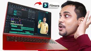 Filmora 14 - The Ultimate AI Video Editing Software - Best Laptop For Video Editing Rs. 25000