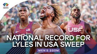 Men's 200m Final | World Athletics Championships Oregon 2022