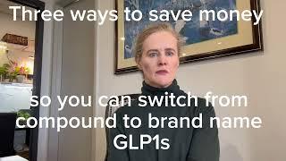 Switching from compound to brand-name #glp1  - you need a plan from 1 Oct 2024