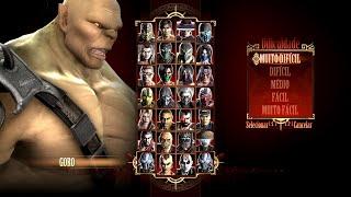 Mortal Kombat 9 - GORO Expert Arcade Ladder (No Losses) Gameplay @ ᵁᴴᴰ 60ᶠᵖˢ 