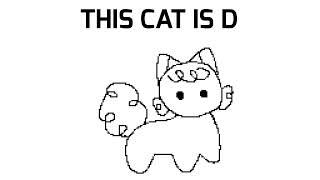 this cat is d