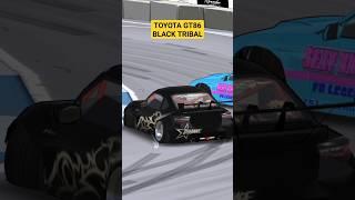 TOYOTA GT86 BLACK TRIBAL #toyota #gt86 #drift #frlegends #drifting #frlegendsvideos #shortvideo