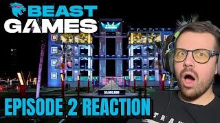 Beast Games Episode 2 Reaction!! | "500 People Trapped In My City"