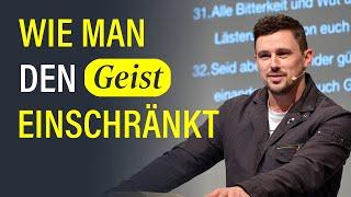 Wie man den Geist einschränkt — Pastor Waldemar Justus