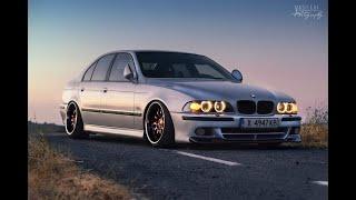 Най-ниската кола BMW E39 stance 4.10 см static. Индивидуален проект.