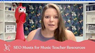 3 tips for better Search Engine Optimization on your online music teacher resources