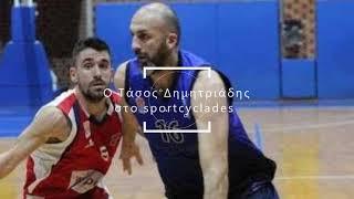 Ο Τάσος Δημητριάδης στο sportcyclades