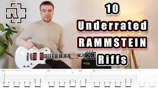 10 Underrated RAMMSTEIN Guitar Riffs