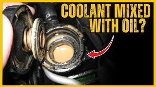 4 Causes Coolant Mixed With Oil (What To Do and How to Fix IT)